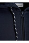 Jjbuster Zip Hood Bts Zippered Navy Blue Men's Sweatshirt 12298627 - 2