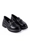 3220 Genuine Leather Casual Women's Shoes-Black Patent Leather