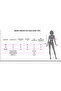 Women's Long Sleeve Round Neck Aerobin Blouse with Gipe Detail at Hem - 6