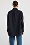 Striped Casual Shirt Dark Blue 9473 - 7