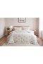 Patterned Duvet Cover Set with Ruffle and Bow Detail