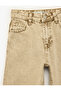 Cotton Baggy Denim Trousers with Pockets - 3
