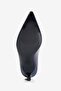 Women's High Heel Shoes Stiletto Pointed Toe Short Heel Fern Navy Blue - 6