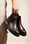 Genuine Leather, Laceless, New Season Real Leather Men's Boots - 2