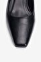Women's High Heel Shoes Stiletto Square Toe Short Heel Leni Black - 3
