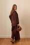 Anita Snap Detail Set Brown - 2