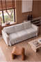 Natura Square 85% Cotton Double-Sided Fringed Sofa Cover 170X220 cm - 3