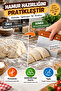 Wooden Handle Dough Cutter Stainless Steel Bench Scraper Pastry Pizza Dough Kitchen Spatula - 7