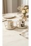 Handmade Embossed Bride and Groom with Cat Gold Gilt Detailed 2-Piece Filter Coffee and Tea Cup Set (150 ml) - 6