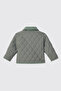 Baby Boy Collared Quilted Khaki Coat - 2
