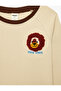 Lion Embroidered Cotton Crew Neck Long Sleeve T-Shirt - 3
