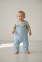 Combed Cotton Fabric Salopet Adjustable from Shoulder to Length