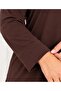 Women's Plus Size Wide Collar Long Sleeve Blouse - 5