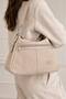 Women's Suede Zipper Detailed Shoulder Bag - 2