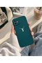 iPhone 11 Green Patterned Case