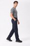 Lycra Navy Blue Work Trousers, Dirt-Resistant, Flexible, Cotton, Commando Pockets - 3