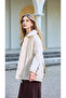 Oversized Quilted Jacket with Buttons - 4