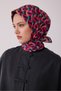 Geometric Pattern 100% Twill Silk Scarf Be07-31