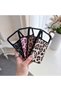 iPhone 17 Pro Max Compatible Fluffy Leopard Patterned Soft Textured Premium Case with Camera Protection - 7