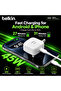 Compact Wall Charger 45W , USB-C Power Delivery Fast Charging for Apple iPhone 16, 16 Plus, 16 Pro, 16 Pro Max, 15 Serie, Samsung Galaxy S25, iPad, AirPods & More - 2