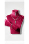 Red Square Stone Necklace Earring Bracelet Set