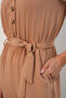 Women's Short Sleeve Ayrobin Jumpsuit 7030 - Biscuit - 4