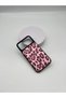 iPhone 17 Pro Compatible Fluffy Leopard Patterned Soft Textured Premium Case with Camera Protection
