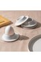 – Ceramic Egg Cups 4-Piece Set (White) - 2