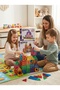 Clear Color Magnetic Blocks Building Set with Figures – Educational Castle Stacking Tiles - 3