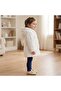 Girl's Plush Coat with Hood - 3