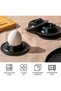 – Ceramic Egg Cups 4-Piece Set (White) - 5