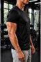 3-Pack Men's Colorful Sports T-Shirts - Slim Fit Training Top - 4