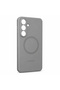 Galaxy S26+ Silicone Magnet Case Gri - 4
