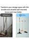 3 Pack Wall Mount Stainless Steel Broom Mop Gripper Holders - 3