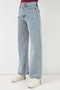 Women's Wide Leg High Waist Palazzo Jeans 6656 - A.Blue - 3