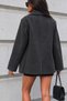 Lorven Oversize Anthracite Viral Women's Cashmere Jacket - 4