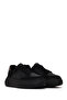 Women's Black Lace-Up Thick-Soled Sneaker Af168002Sk - 2