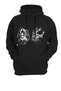 Stylish Comfortable Women'S/Men's Unisex Cotton Special Design Sweatshirt 3834