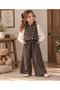 Celeste Girl's Vest, Shirt and Pants 3-Piece Set - 2