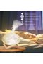 2 Pieces of 3D Moon Night Light with Steam Stand Decorative Globe Led - 2