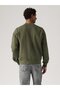 Authentic Crew Neck Men's Green Sweatshirt - 4