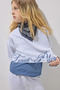 Cotton Regular Fit Crop Sweatshirt Inner Undershirt Wide Leg Sweatpants 3-Piece Set Girls I0856A826A - 4