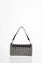 Monogram Pattern Bag Gray - 3
