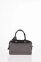 Monogram Pattern Handbag Black - 3