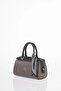 Monogram Pattern Handbag Black - 2