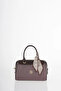 Monogram Pattern Handbag Brown