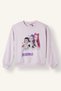 Kpop Demon Hunters Printed Relax Fit Crew Neck Sweatshirt Girls I3551A826Au - 6