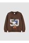 I Snoopy Printed Boys' Sweatshirt from Freezen Store