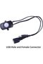 Clearhill 5V Motion Sensor Switch with USB Male and Female Connector (Black), Automatic Sensor Switch for Led Lighting - 3