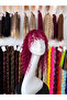 Afro Kahkül wig Vişne